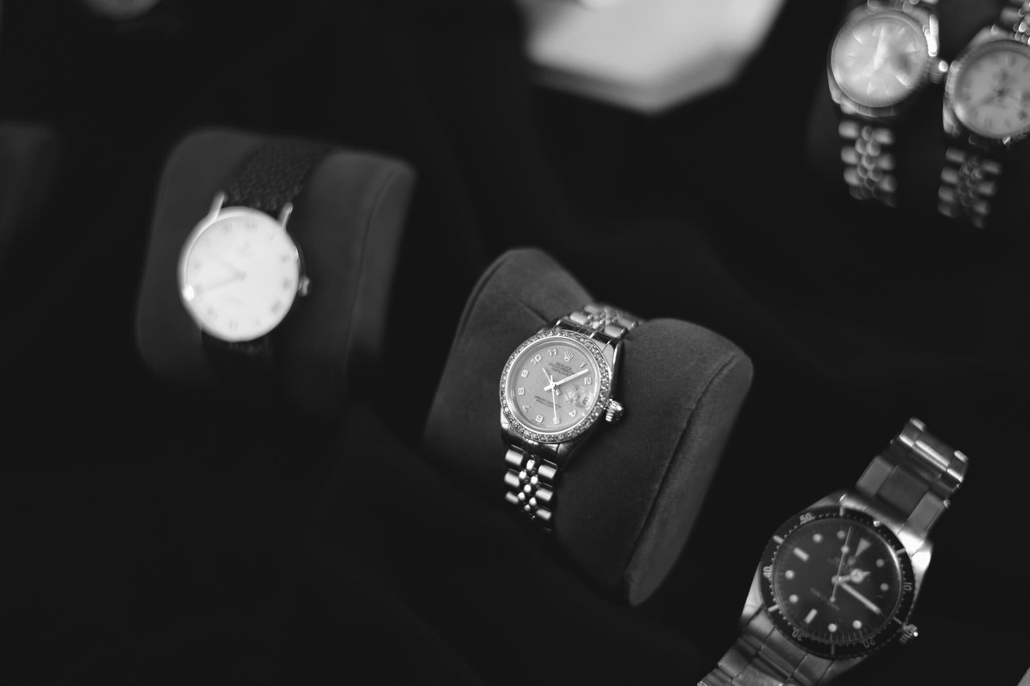 Watches in our workshop